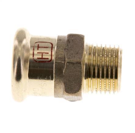 Press Fitting - 22mm Female & R 1/2'' Male - Copper alloy