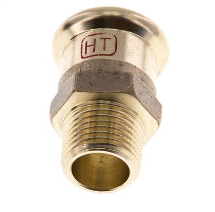 Press Fitting - 22mm Female & R 1/2'' Male - Copper alloy