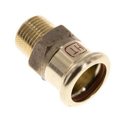 Press Fitting - 22mm Female & R 1/2'' Male - Copper alloy