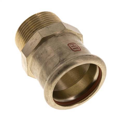 Press Fitting - 42mm Female & R 1-1/4'' Male - Copper alloy