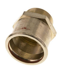 Press Fitting - 54mm Female & R 1-1/2'' Male - Copper alloy