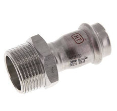 Press Fitting - 22mm Female & R 1'' Male - Stainless Steel