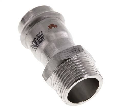 Press Fitting - 28mm Female & R 1'' Male - Stainless Steel