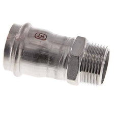 Press Fitting - 35mm Female & R 1'' Male - Stainless Steel