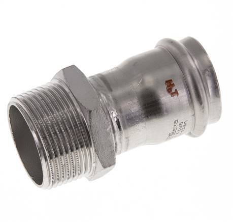 Press Fitting - 35mm Female & R 1-1/4'' Male - Stainless Steel