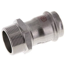 Press Fitting - 42mm Female & R 1-1/2'' Male - Stainless Steel