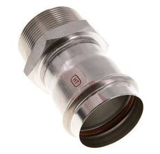 Press Fitting - 54mm Female & R 2'' Male - Stainless Steel