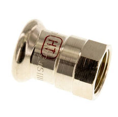 Press Fitting - 15mm Female & Rp 3/8'' - Copper alloy