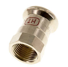 Press Fitting - 15mm Female & Rp 3/8'' - Copper alloy