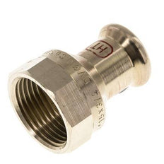 Press Fitting - 15mm Female & Rp 3/4'' Female - Copper alloy