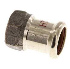Press Fitting - 18mm Female & Rp 1/2'' Female - Copper alloy