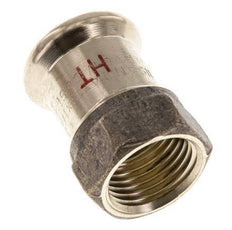 Press Fitting - 18mm Female & Rp 1/2'' Female - Copper alloy