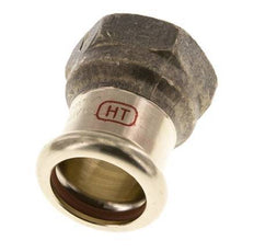 Press Fitting - 22mm Female & Rp 3/4'' Female - Copper alloy