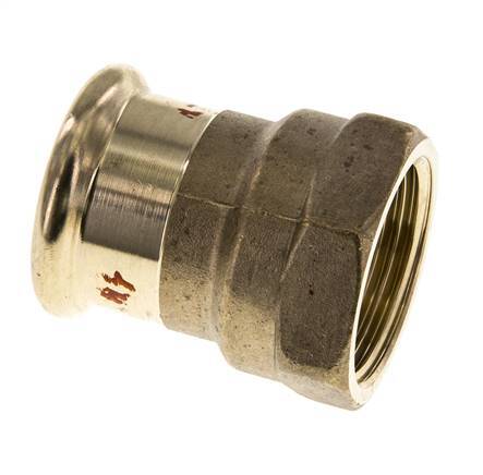 Press Fitting - 28mm Female & Rp 1'' Female - Copper alloy