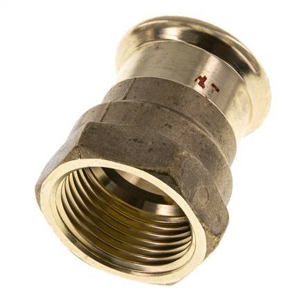 Press Fitting - 28mm Female & Rp 1'' Female - Copper alloy