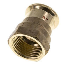 Press Fitting - 28mm Female & Rp 1'' Female - Copper alloy