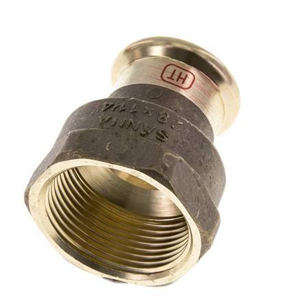 Press Fitting - 28mm Female & Rp 1-1/4'' Female - Copper alloy
