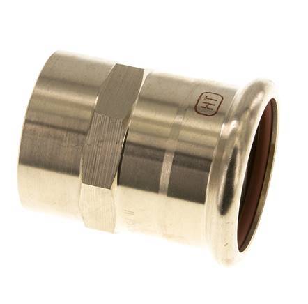 Press Fitting - 42mm Female & Rp 1-1/4'' Female - Copper alloy