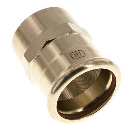 Press Fitting - 42mm Female & Rp 1-1/4'' Female - Copper alloy