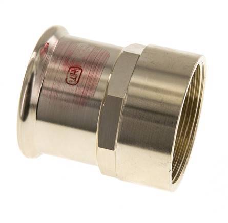Press Fitting - 54mm Female & Rp 2'' Female - Copper alloy