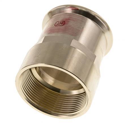 Press Fitting - 54mm Female & Rp 2'' Female - Copper alloy
