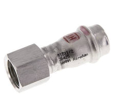 Press Fitting - 18mm Female & Rp 1/2'' Female - Stainless Steel