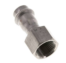 Press Fitting - 18mm Female & Rp 3/4'' Female - Stainless Steel