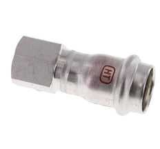 Press Fitting - 22mm Female & Rp 1/2'' Female - Stainless Steel