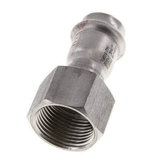 Press Fitting - 22mm Female & Rp 1'' Female - Stainless Steel