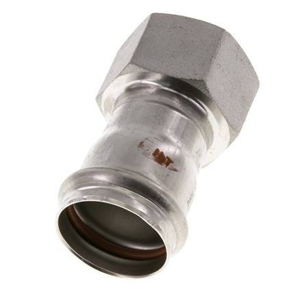 Press Fitting - 35mm Female & Rp 1-1/4'' Female - Stainless Steel