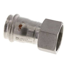Press Fitting - 35mm Female & Rp 1-1/4'' Female - Stainless Steel