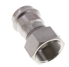 Press Fitting - 42mm Female & Rp 1-1/2'' Female - Stainless Steel