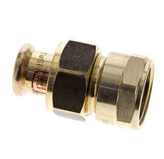 Union Press Fitting - 15mm Female & Rp 3/4'' Female - Copper alloy Flat Sealing