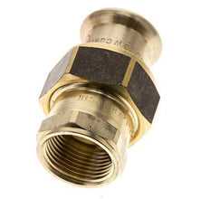 Union Press Fitting - 22mm Female & Rp 3/4'' Female - Copper alloy Flat Sealing