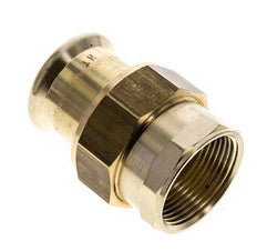 Union Press Fitting - 35mm Female & Rp 1-1/4'' Female - Copper alloy Flat Sealing