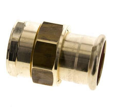 Union Press Fitting - 42mm Female & Rp 1-1/2'' Female - Copper alloy Flat Sealing