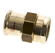 Union Press Fitting - 42mm Female & Rp 1-1/2'' Female - Copper alloy Flat Sealing