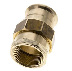 Union Press Fitting - 42mm Female & Rp 1-1/2'' Female - Copper alloy Flat Sealing