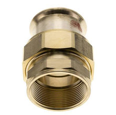 Union Press Fitting - 54mm Female & Rp 2'' Female - Copper alloy Flat Sealing