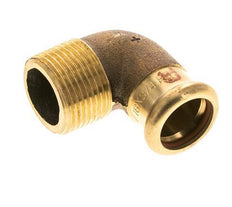 90deg Elbow Press Fitting - 18mm Female & R 3/4'' Male - Copper alloy