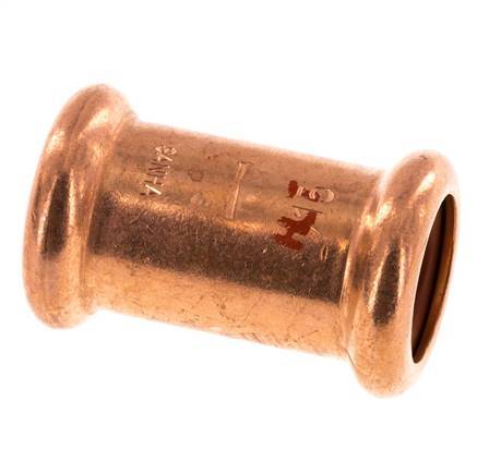 Press Fitting - 15mm Female - Copper alloy