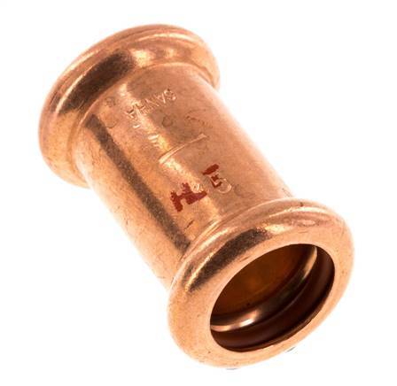 Press Fitting - 15mm Female - Copper alloy