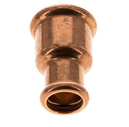 Press Fitting - 18mm Female & 28mm - Copper alloy