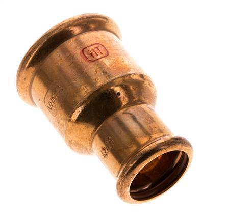 Press Fitting - 28mm Female & 42mm - Copper alloy