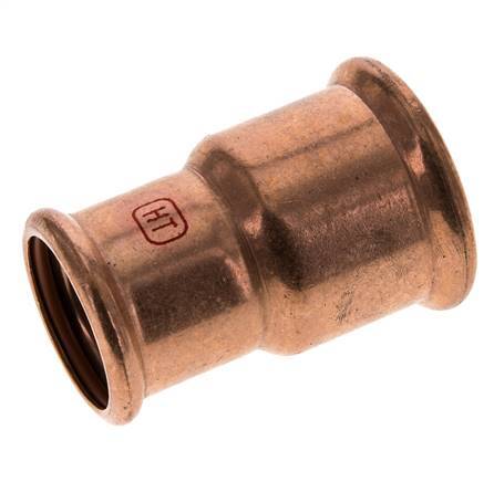 Press Fitting - 35mm Female & 42mm - Copper alloy