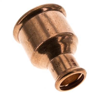 Press Fitting - 28mm Female & 54mm - Copper alloy