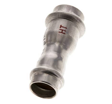 Press Fitting - 18mm Female & 22mm - Stainless Steel