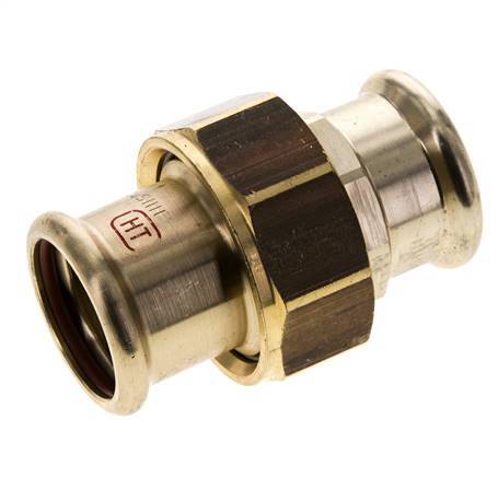 Union Press Fitting - 28mm Female - Copper alloy Flat Sealing