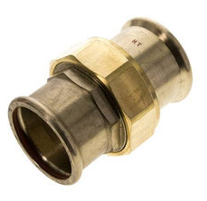Union Press Fitting - 54mm Female - Copper alloy Flat Sealing