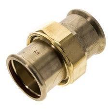 Union Press Fitting - 54mm Female - Copper alloy Flat Sealing